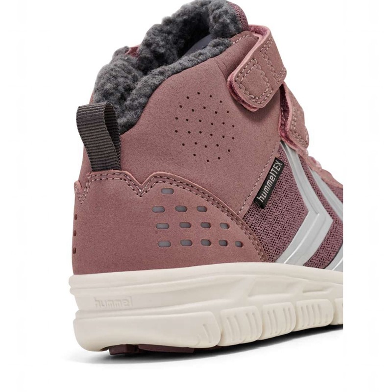 Hummel Crosslite Winter Mid Tex Jr Winterschuhe Kinder Rosa | 111975-980