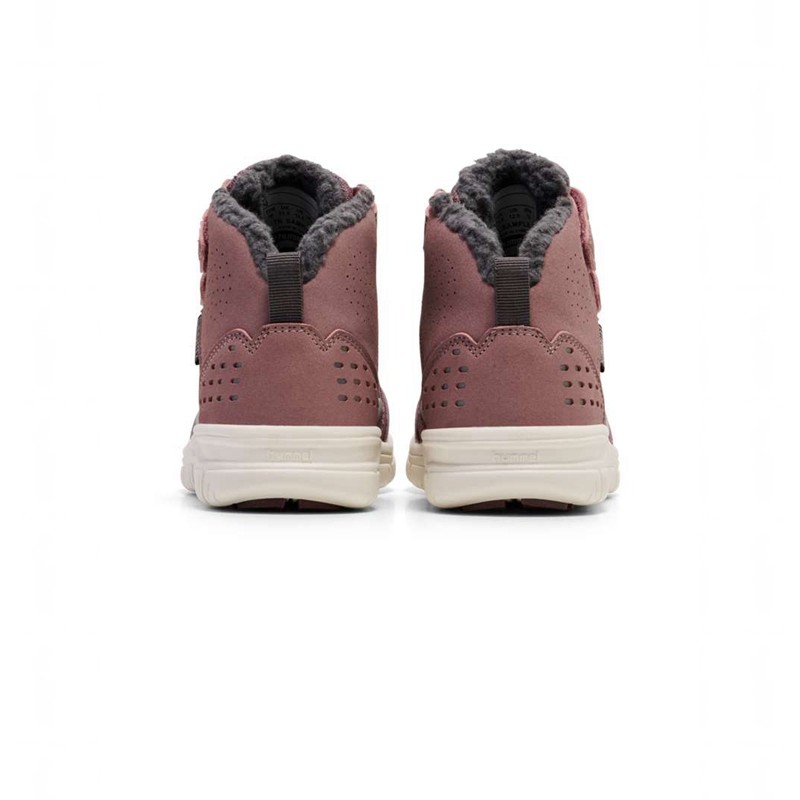 Hummel Crosslite Winter Mid Tex Jr Winterschuhe Kinder Rosa | 111975-980
