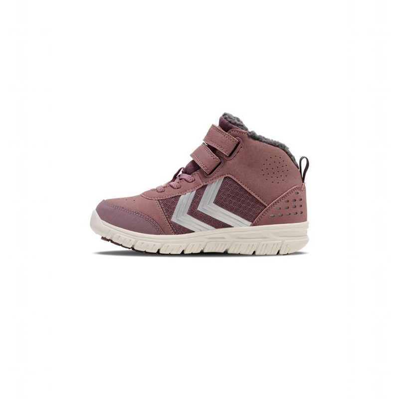 Hummel Crosslite Winter Mid Tex Jr Winterschuhe Kinder Rosa | 111975-980