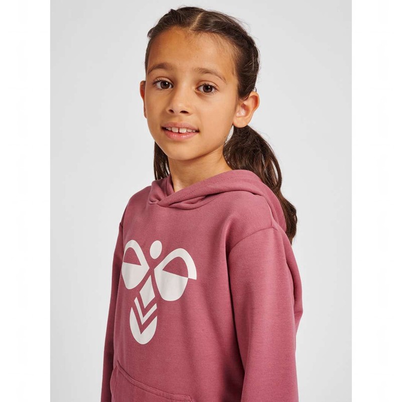 Hummel Cuatro Hoodie Kinder Rosa | 641618-765