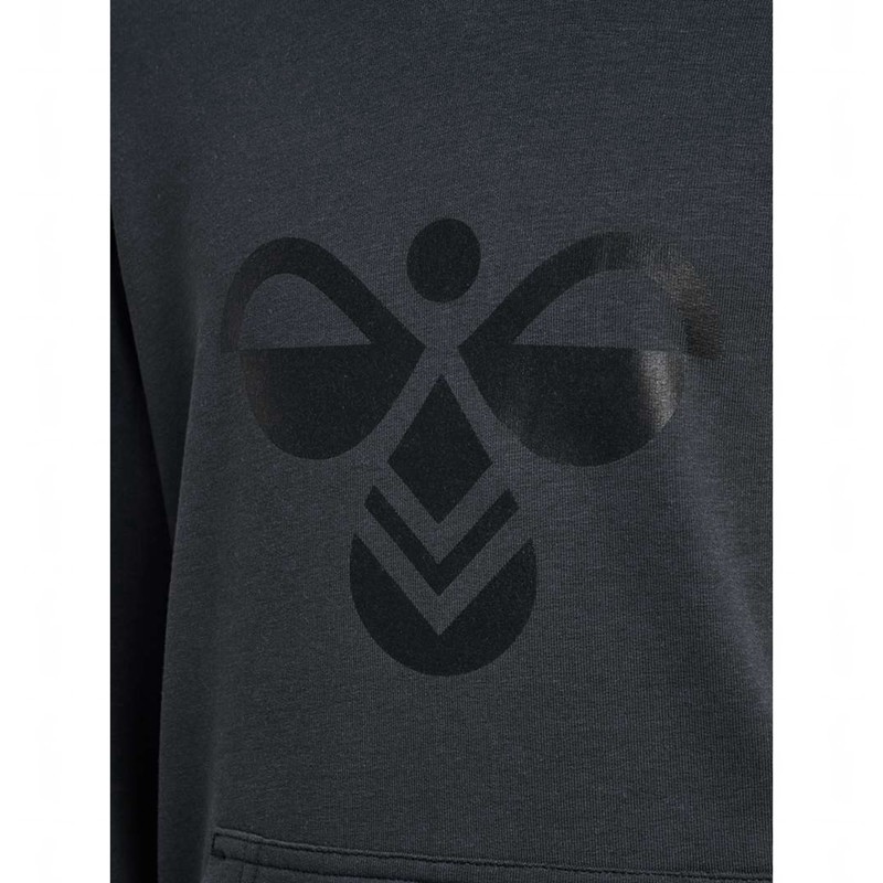 Hummel Cuatro Hoodie Kinder Schwarz | 027092-810