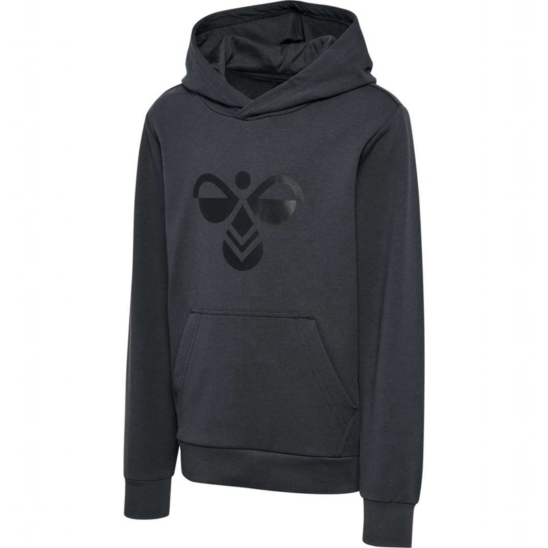 Hummel Cuatro Hoodie Kinder Schwarz | 027092-810