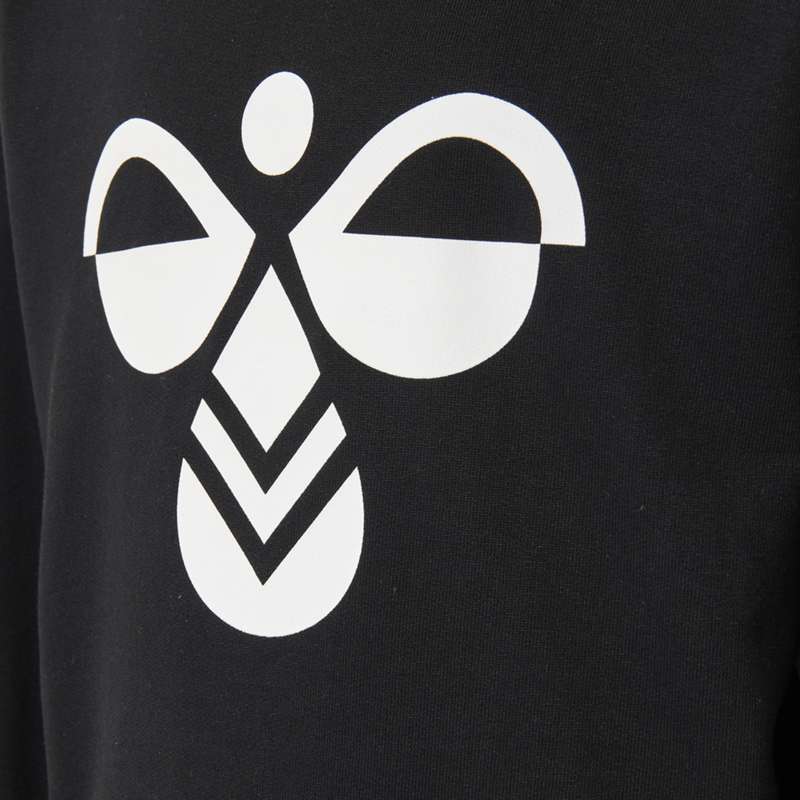 Hummel Cuatro Hoodie Kinder Schwarz | 995203-390