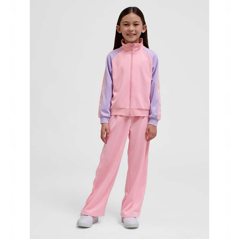 Hummel Daily Zip Jacken Kinder Rosa | 377418-790