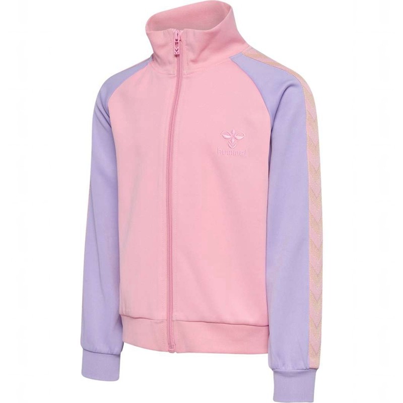 Hummel Daily Zip Jacken Kinder Rosa | 377418-790