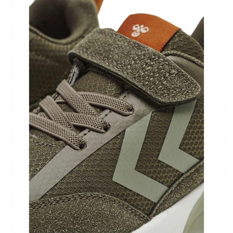 Hummel Daylight Jr Sneakers Kinder Olivgrün | 438367-700