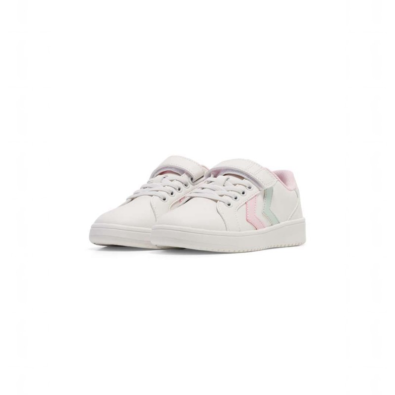 Hummel Derby Court Jr Fußballschuhe Kinder Weiß | 519447-908