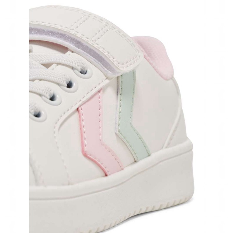 Hummel Derby Court Jr Fußballschuhe Kinder Weiß | 519447-908