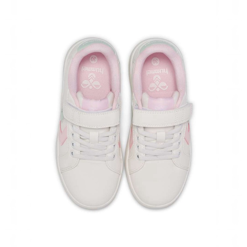 Hummel Derby Court Jr Fußballschuhe Kinder Weiß | 519447-908