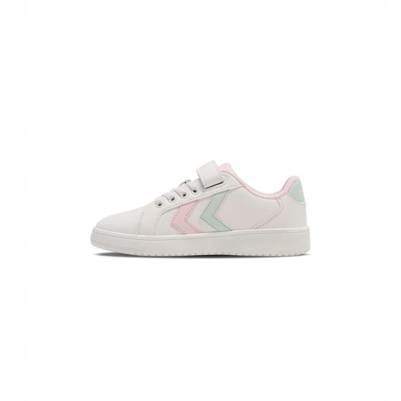 Hummel Derby Court Jr Fußballschuhe Kinder Weiß | 519447-908