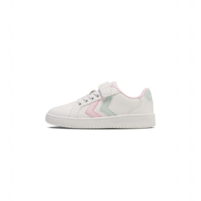 Hummel Derby Court Jr Fußballschuhe Kinder Weiß | 519447-908