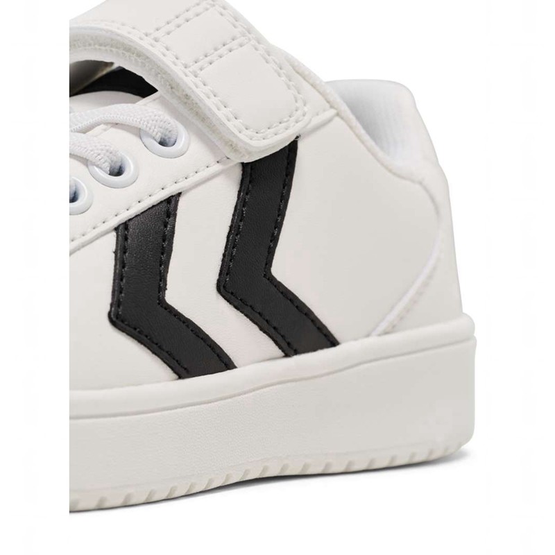 Hummel Derby Court Jr Sneakers Kinder Schwarz | 367871-701