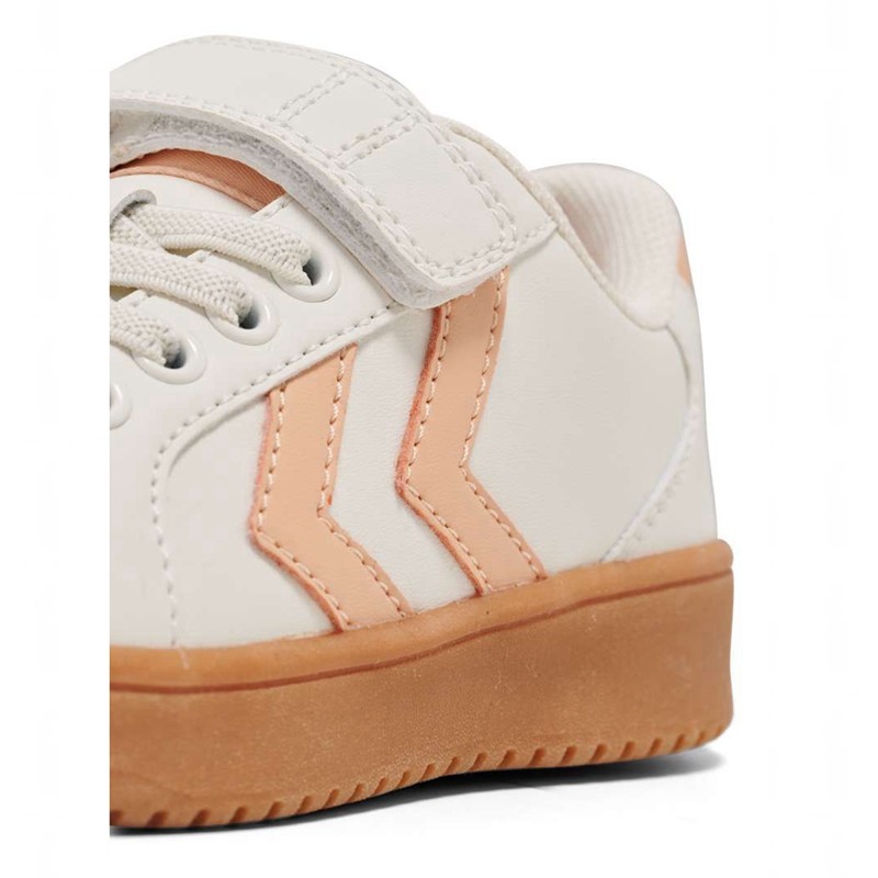 Hummel Derby Court Jr Sneakers Kinder Weiß | 037765-442