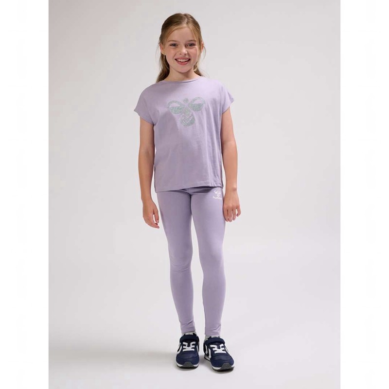 Hummel Diez S/S T-shirts Kinder Lavendel | 931288-234