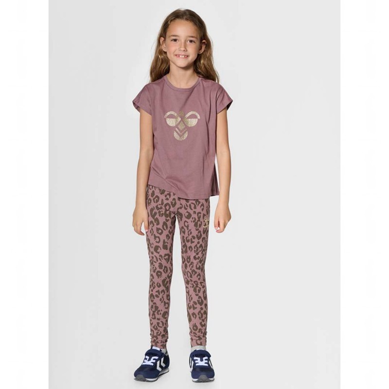 Hummel Diez S/S T-shirts Kinder Rosa | 059286-825