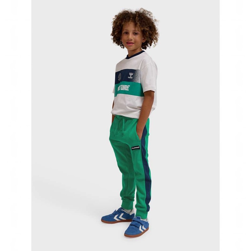 Hummel Dixen Sandalen Kinder Grün | 093820-946