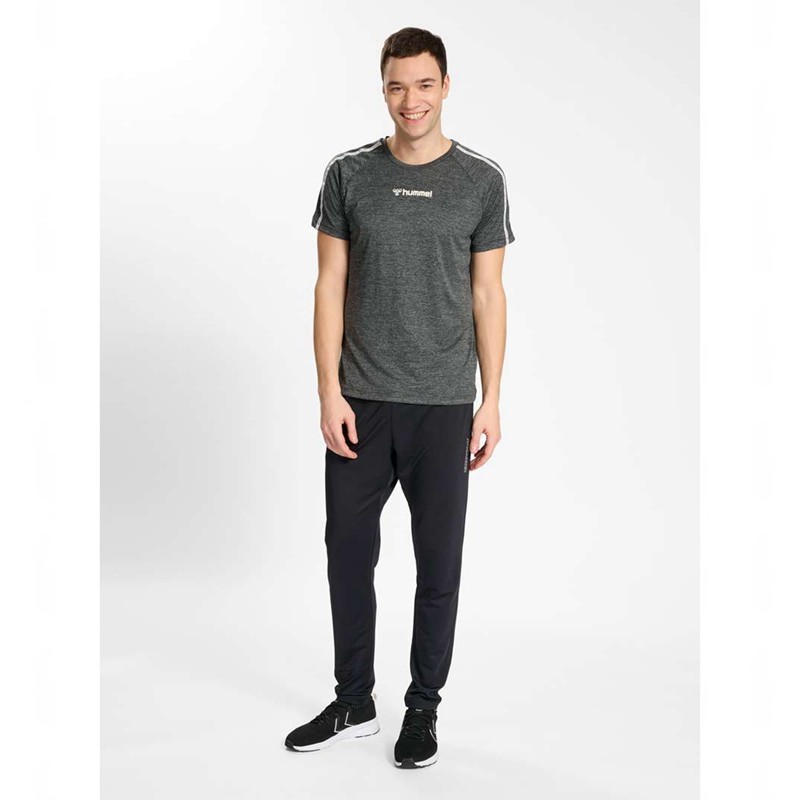 Hummel Ducas S/S T-shirts Herren Schwarz | 861520-255