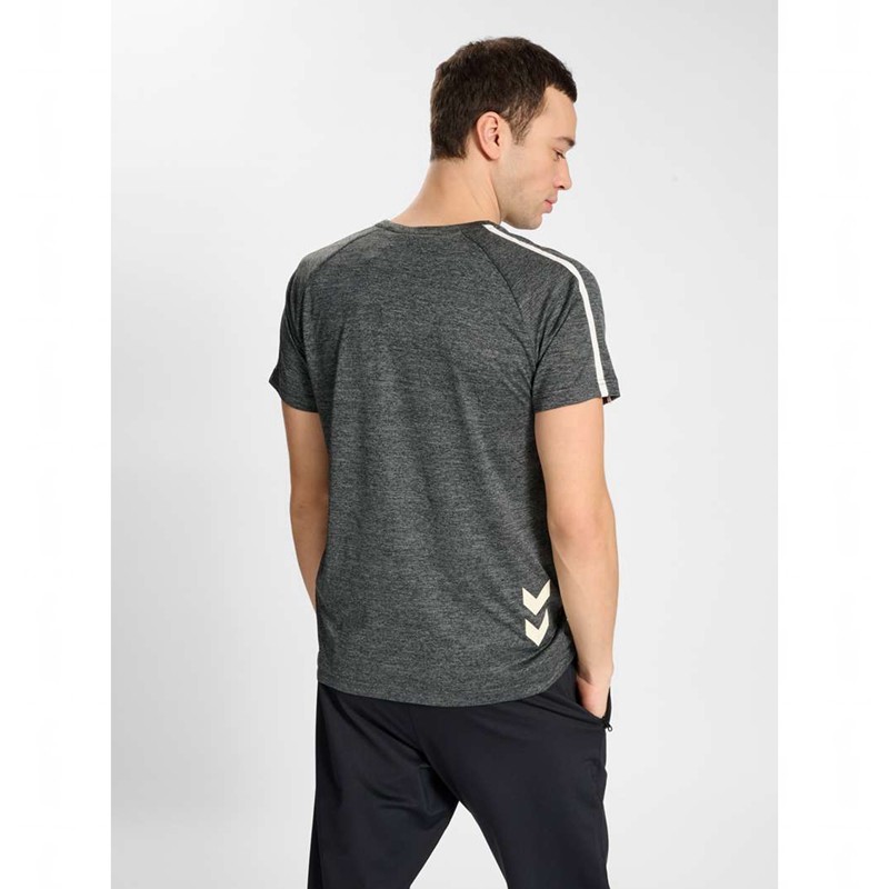 Hummel Ducas S/S T-shirts Herren Schwarz | 861520-255