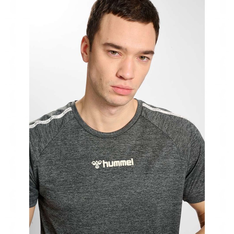 Hummel Ducas S/S T-shirts Herren Schwarz | 861520-255