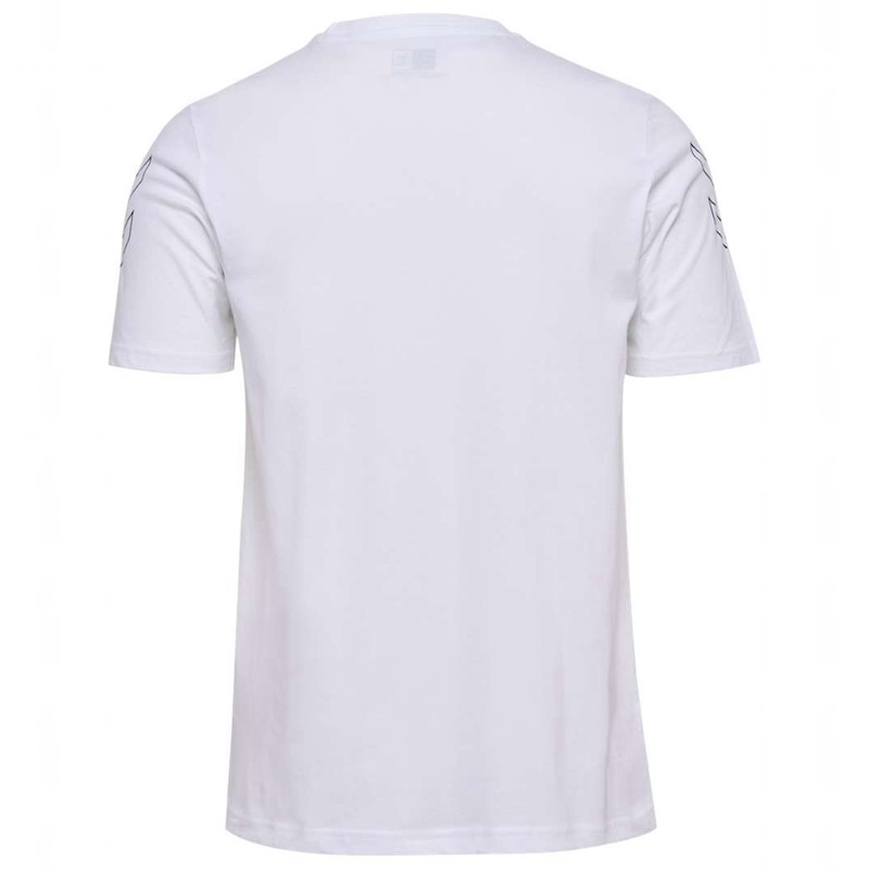 Hummel Elemental Chevron Cotton T-shirts Herren Weiß | 880428-944