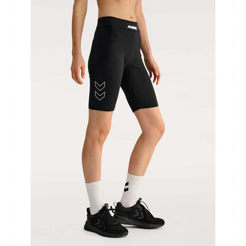 Hummel Elemental Co Short Strumpfhose Damen Schwarz | 746848-036