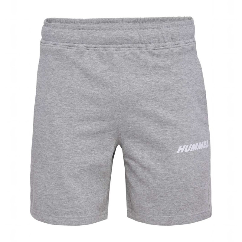 Hummel Elemental Cotton Kurze Hose Herren Grau | 395589-342
