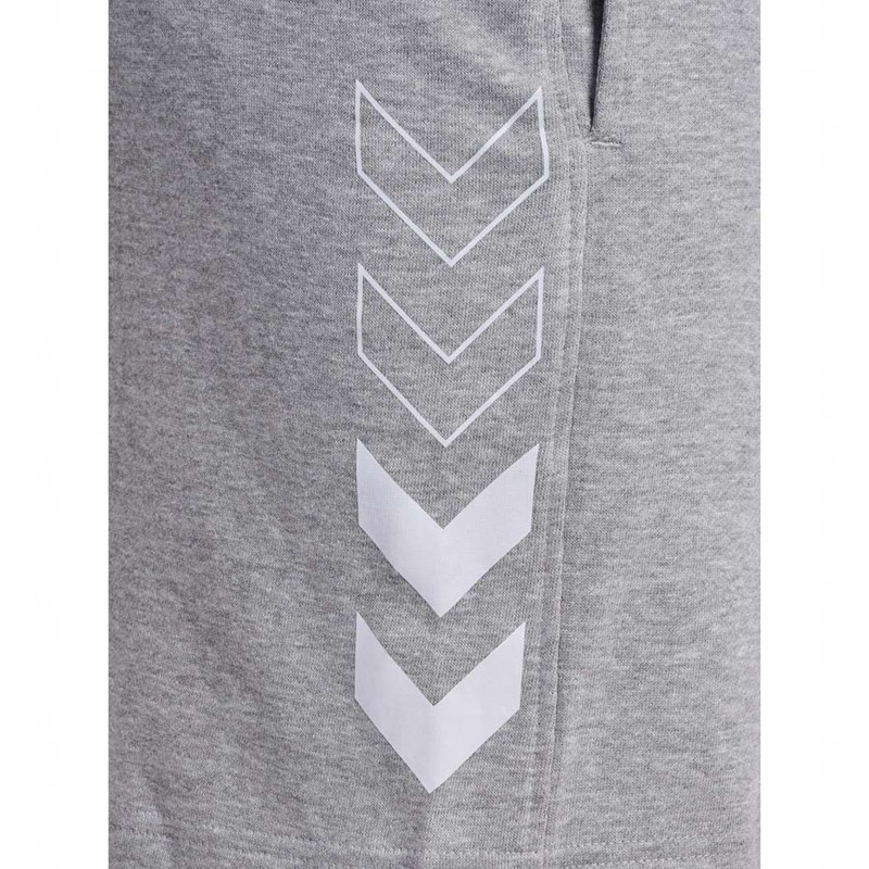 Hummel Elemental Cotton Kurze Hose Herren Grau | 395589-342
