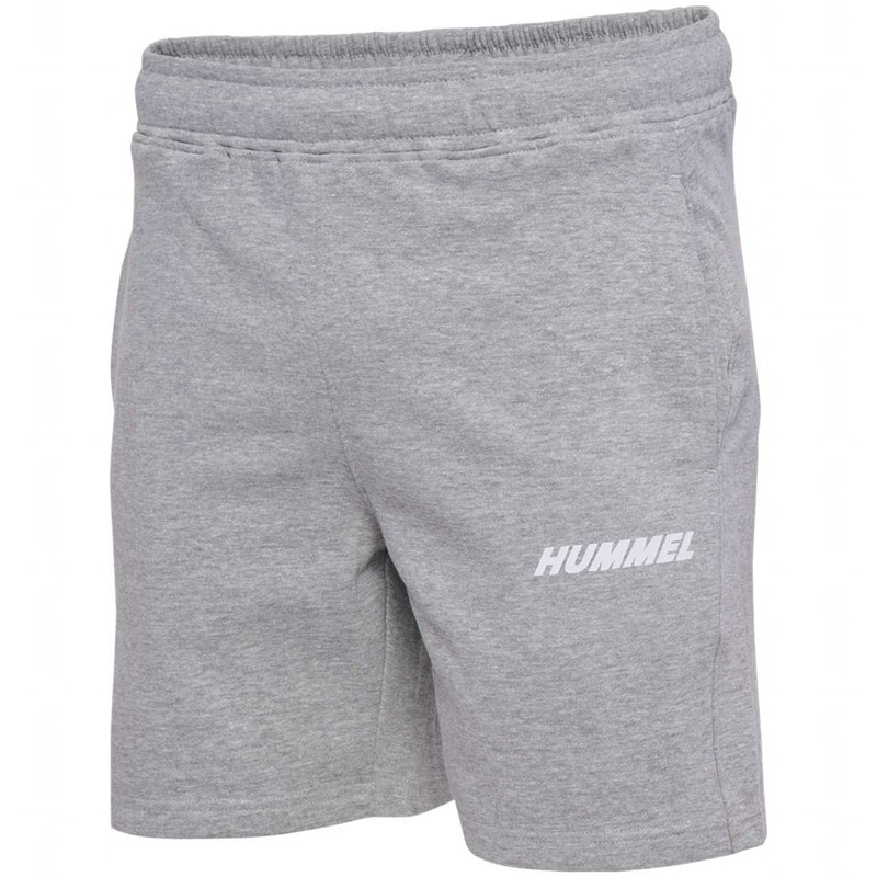 Hummel Elemental Cotton Kurze Hose Herren Grau | 395589-342