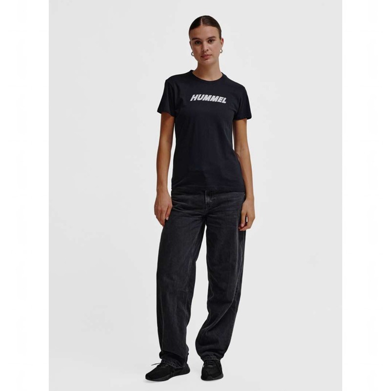 Hummel Elemental Logo Cotton Nackenwärmer Damen Schwarz | 020635-000