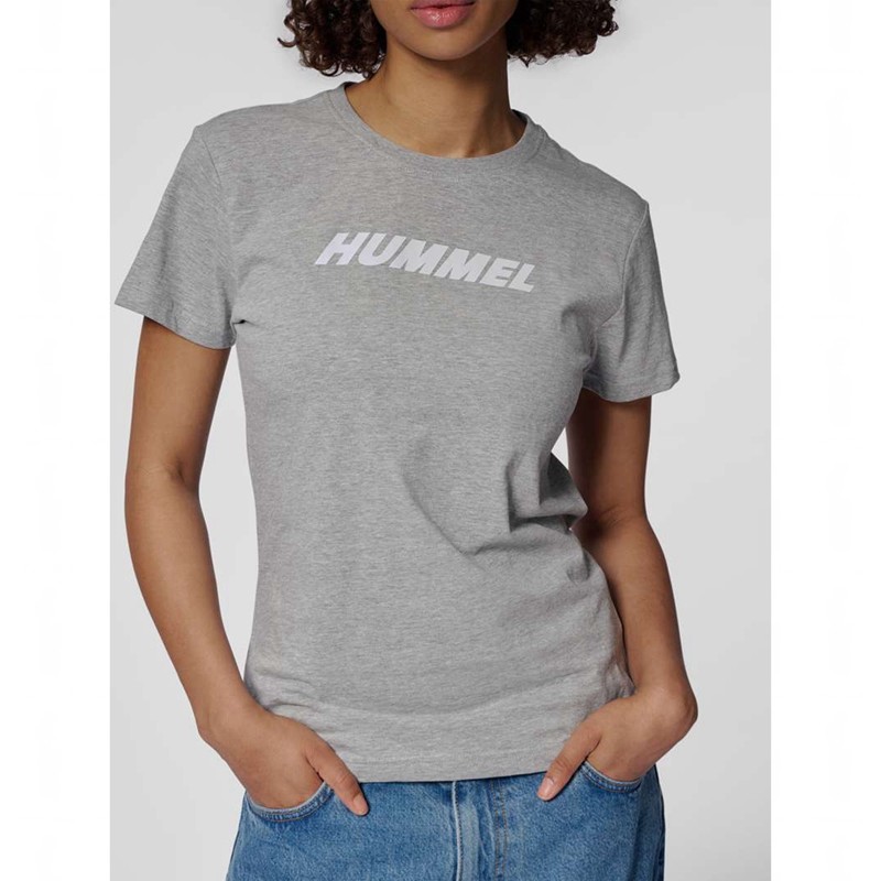 Hummel Elemental Logo Cotton Socken Damen Grau | 849094-582