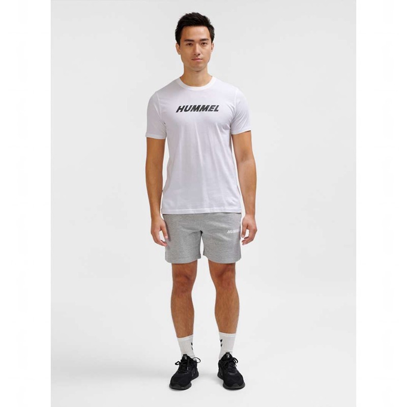 Hummel Elemental Logo Cotton T-shirts Herren Weiß | 560255-140
