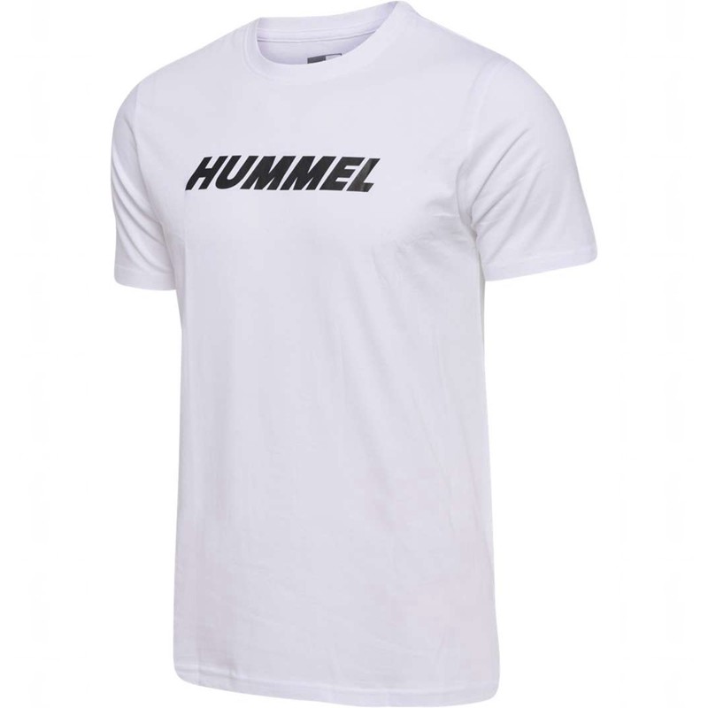 Hummel Elemental Logo Cotton T-shirts Herren Weiß | 560255-140