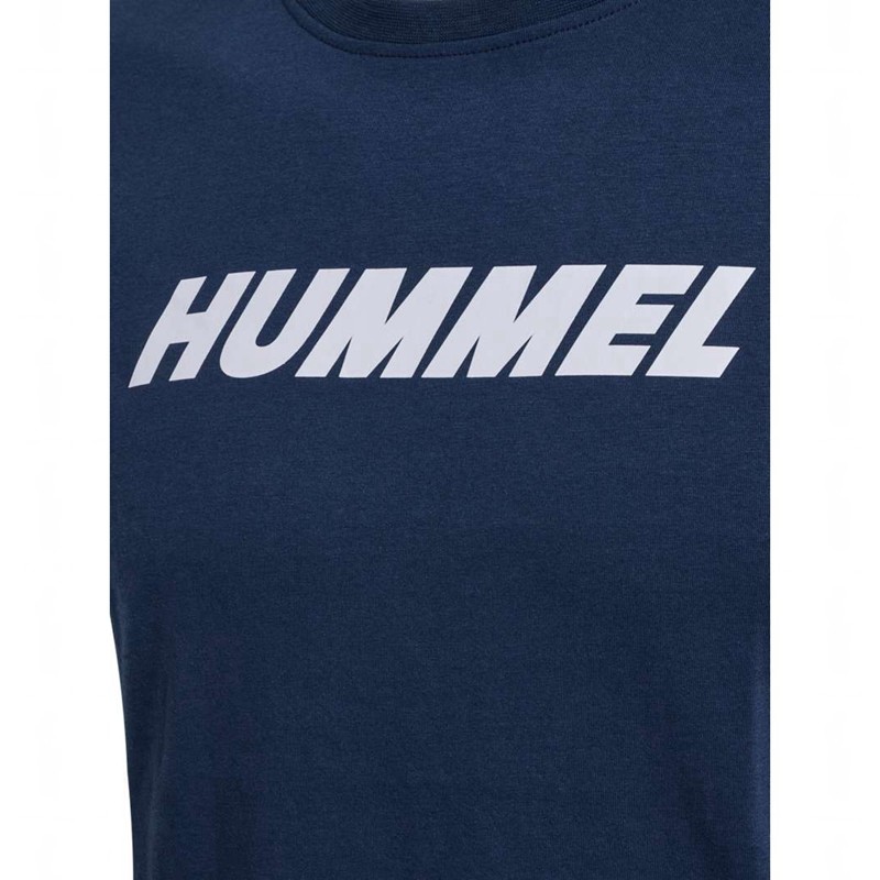 Hummel Elemental Logo Cotton T-shirts Herren Navy | 570910-207