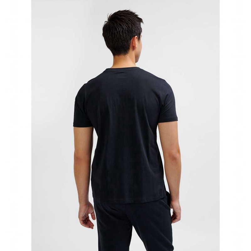 Hummel Elemental Logo Cotton T-shirts Herren Schwarz | 849416-738