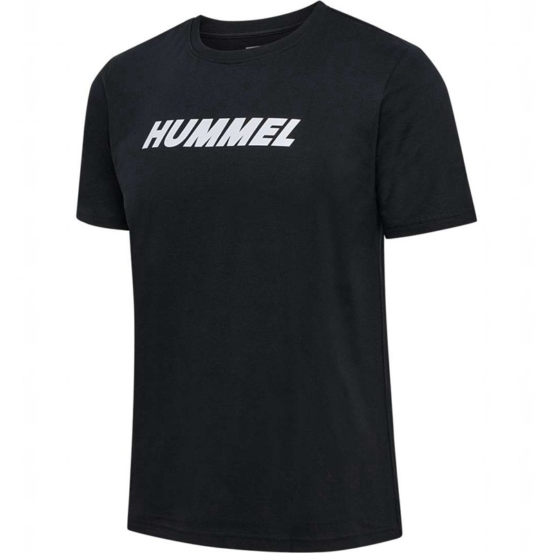 Hummel Elemental Logo Cotton T-shirts Herren Schwarz | 849416-738