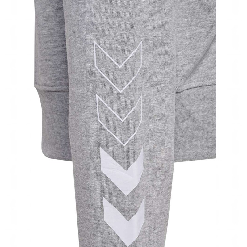 Hummel Elemental Short Hoodie Damen Grau | 235203-983