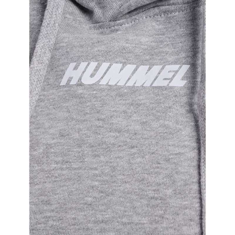 Hummel Elemental Short Hoodie Damen Grau | 235203-983