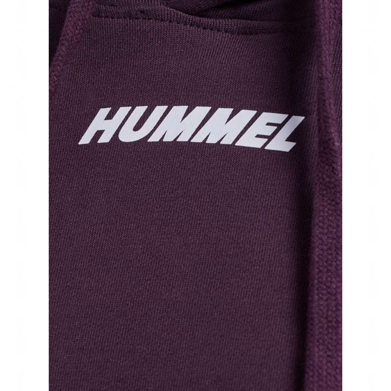 Hummel Elemental Short Hoodie Damen Lila | 620368-651