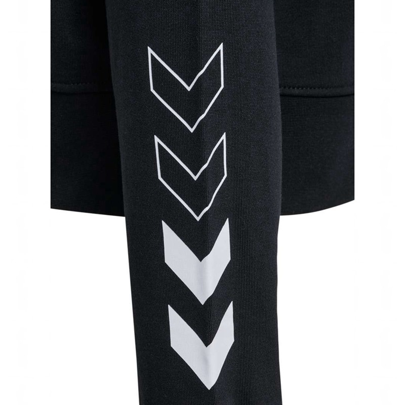 Hummel Elemental Short Hoodie Damen Schwarz | 430785-432