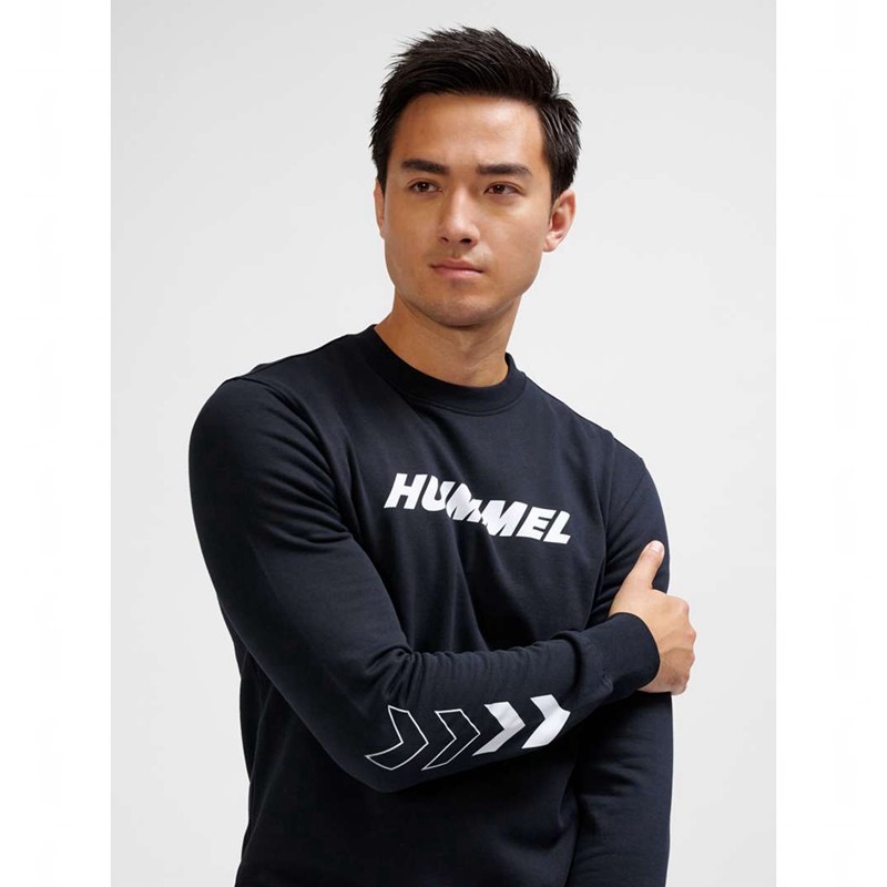Hummel Elemental Sweatshirt Herren Schwarz | 281292-164