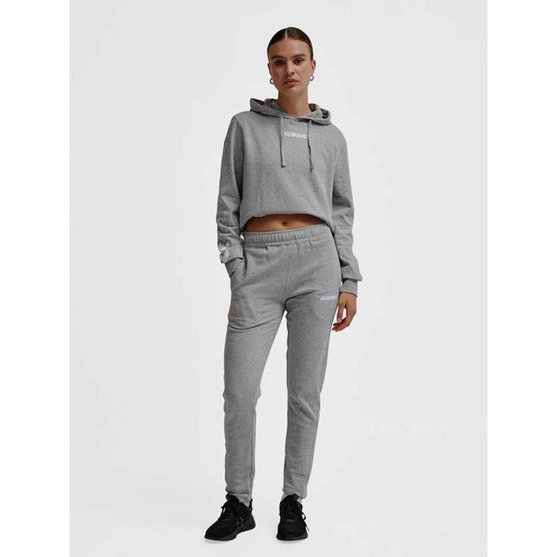 Hummel Elemental Tapered Hose Damen Grau | 583447-579