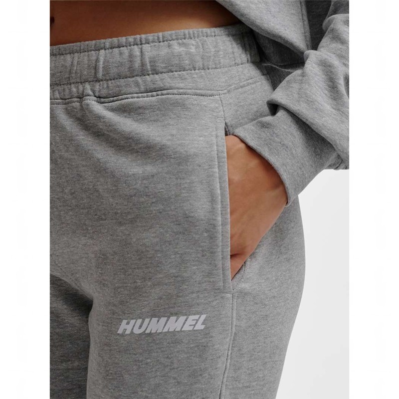 Hummel Elemental Tapered Hose Damen Grau | 583447-579