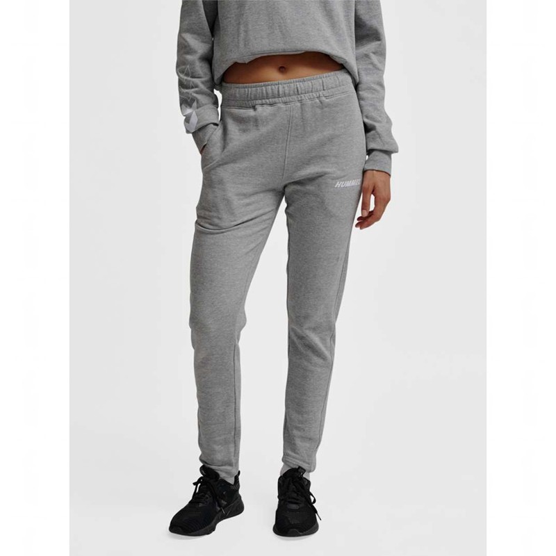 Hummel Elemental Tapered Hose Damen Grau | 583447-579