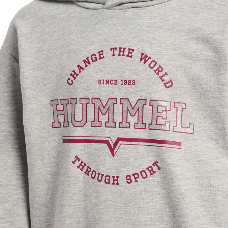 Hummel Elena Hoodie Kinder Grau | 425188-029