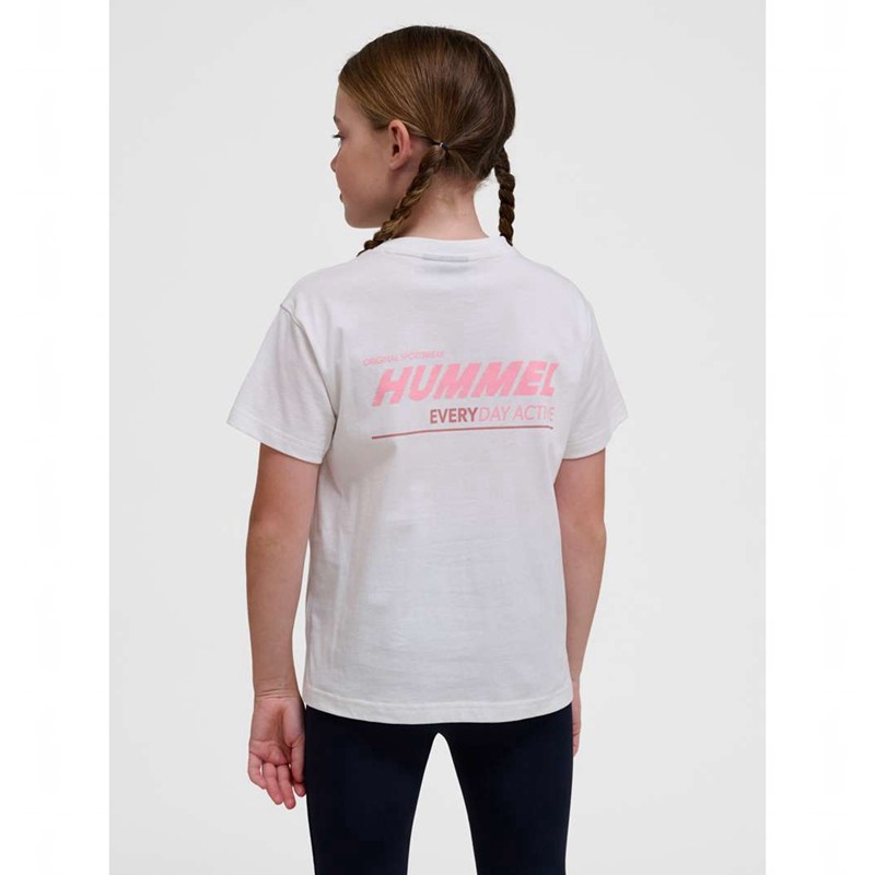 Hummel Ella S/S T-shirts Kinder Weiß | 838959-821