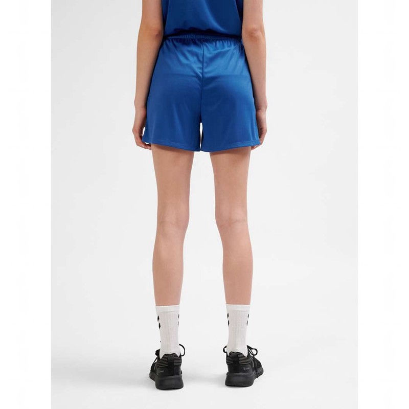 Hummel Essential Kurze Hose Damen Blau | 931043-774