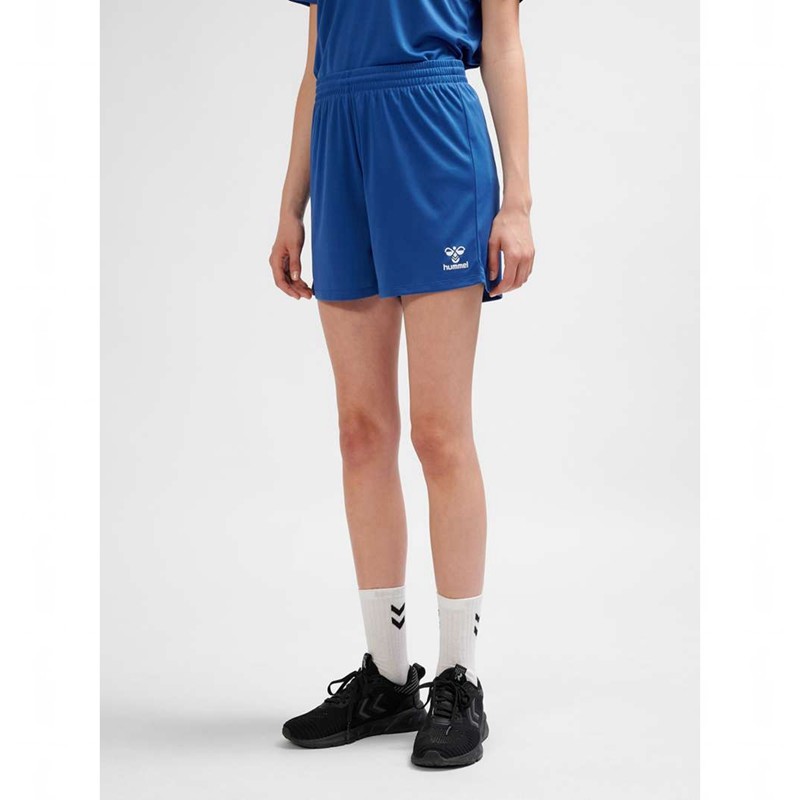 Hummel Essential Kurze Hose Damen Blau | 931043-774