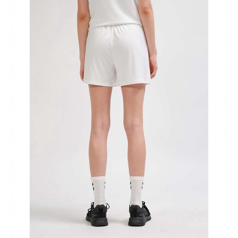 Hummel Essential Kurze Hose Damen Weiß | 225396-391