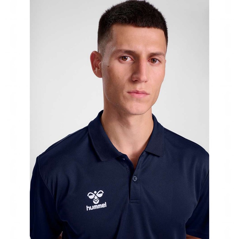 Hummel Essential Polo Shirts Herren Navy | 353389-371