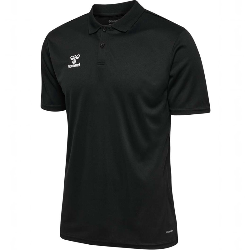 Hummel Essential Polo Shirts Herren Schwarz | 546554-294